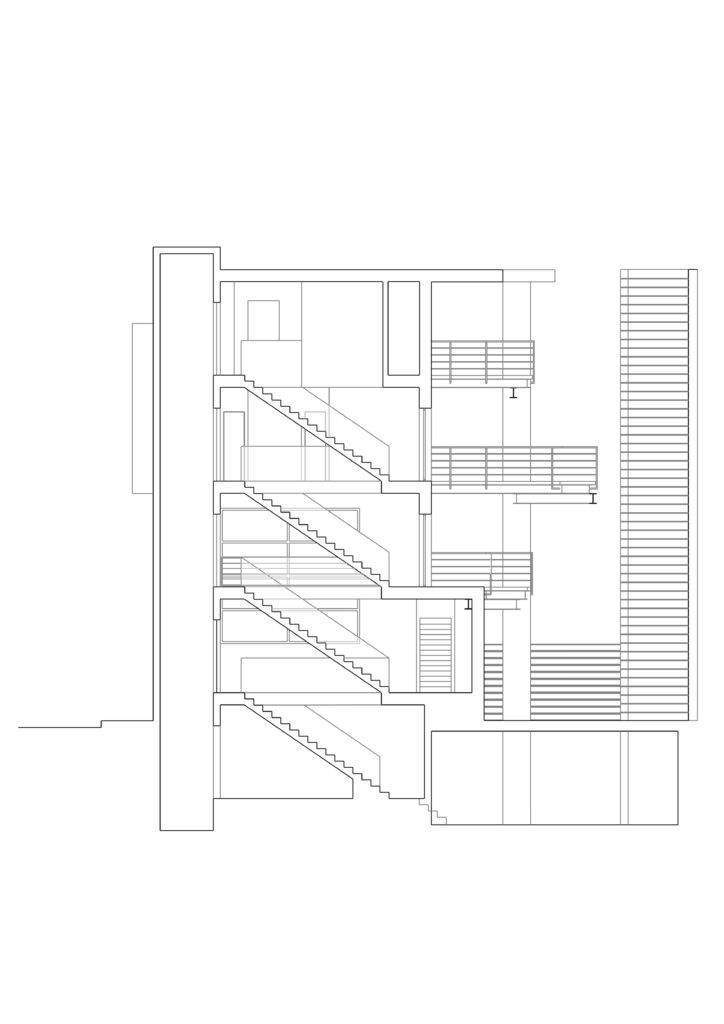 A18 SEZIONE LONGITUDINALE