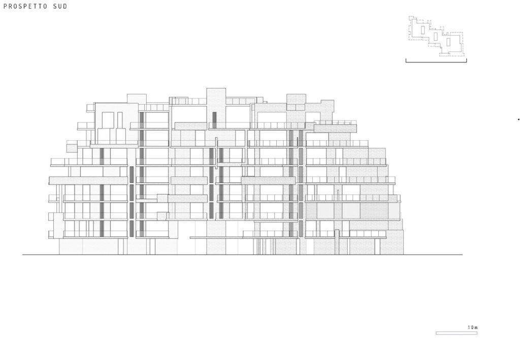 P Prospetto sud
